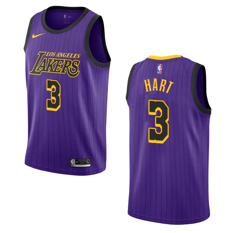 Lakers Hart Purple Jersey
