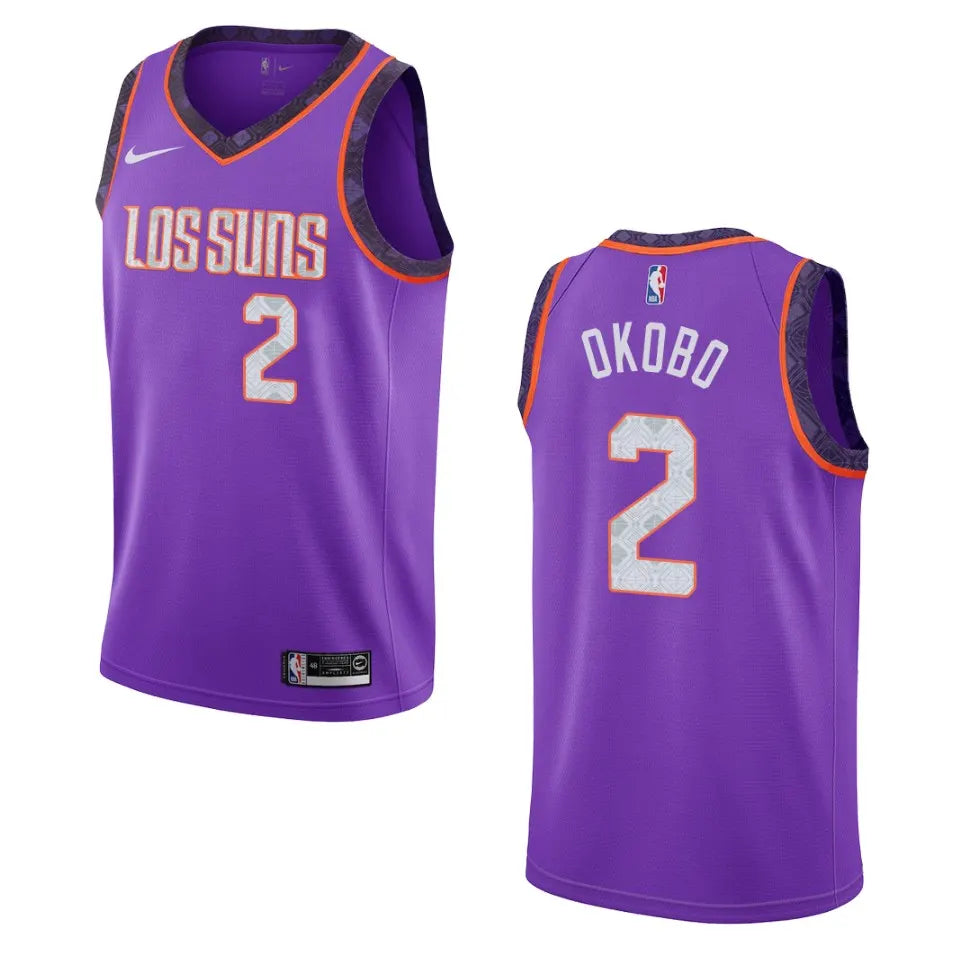nike Okobo Suns Purple Jersey