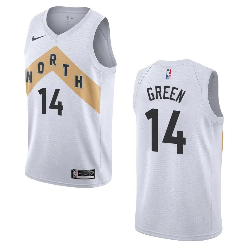 nike white Danny Green Raptors Jersey