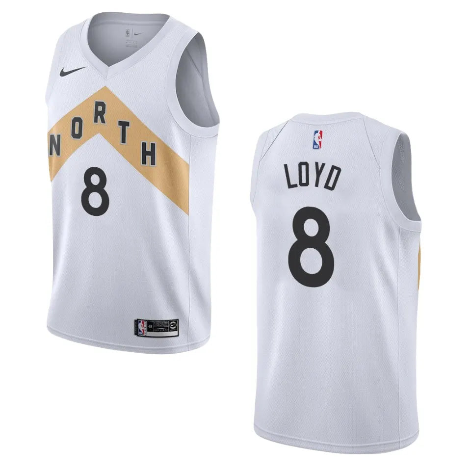Loyd Raptors White Jersey