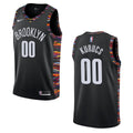 nike Kurucs Nets Black Jersey