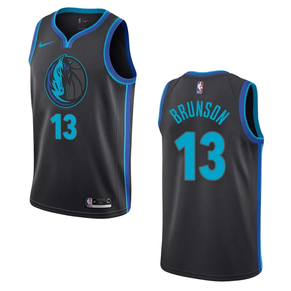 nike Brunson Mavericks Black Jersey