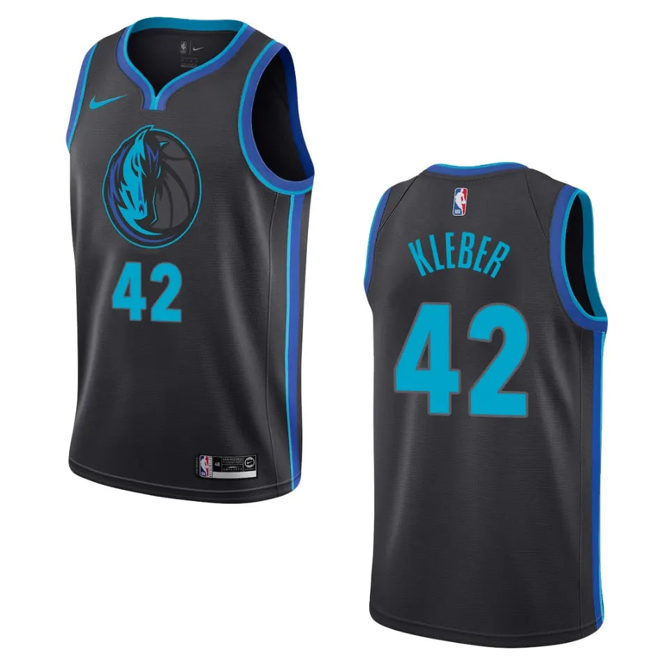 nike Kleber Mavericks Black Jersey