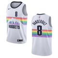 nike Vanderbilt Nuggets White Jersey