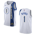 Warren #1 Pacers White Jersey
