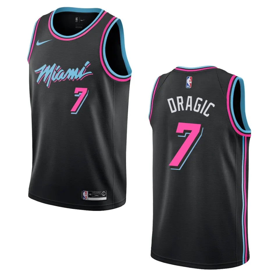 Dragic Heat Black Vice Jersey