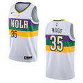 Wood #35 Pelicans Jersey
