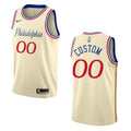 Cream Sixers Custom Jersey