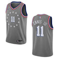Ennis III 76ers Gray Jersey