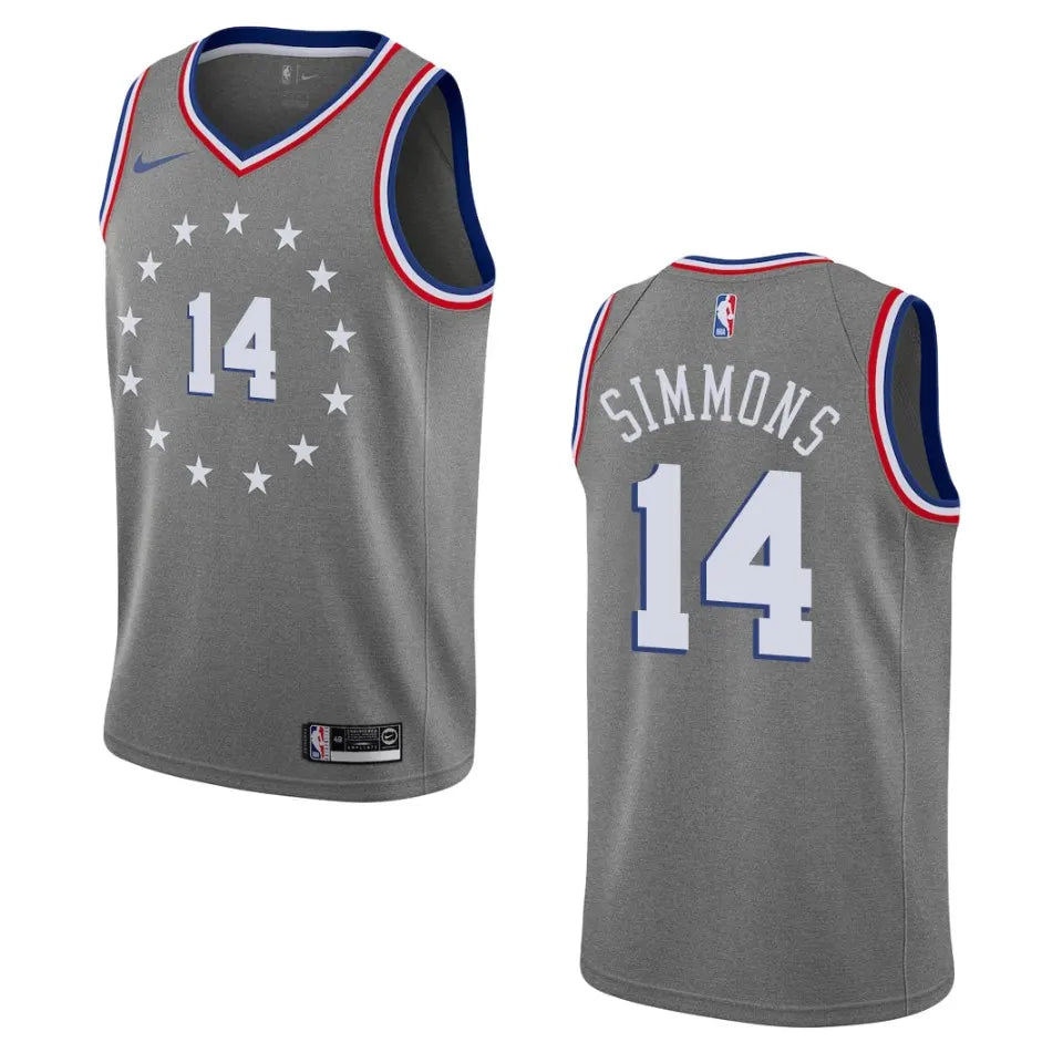 Simmons 76ers Gray Jersey