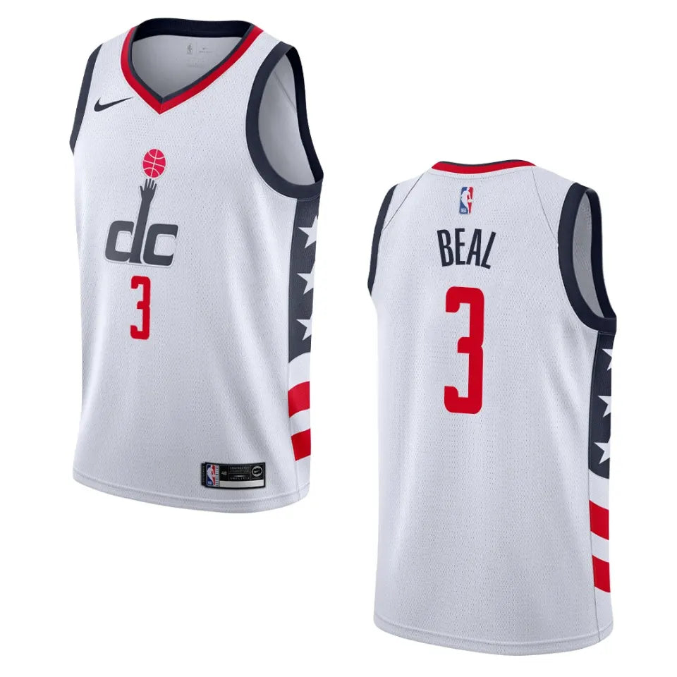 Beal #3 Wizards White Jersey