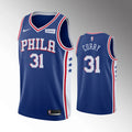 Curry #31 Sixers Blue Jersey