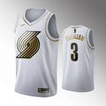 McCollum Blazers Gold Jersey