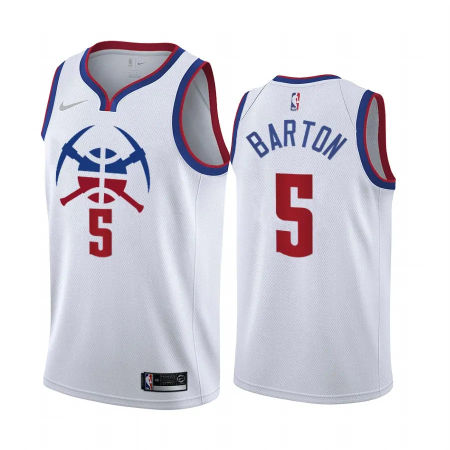 Barton Nuggets White Jersey