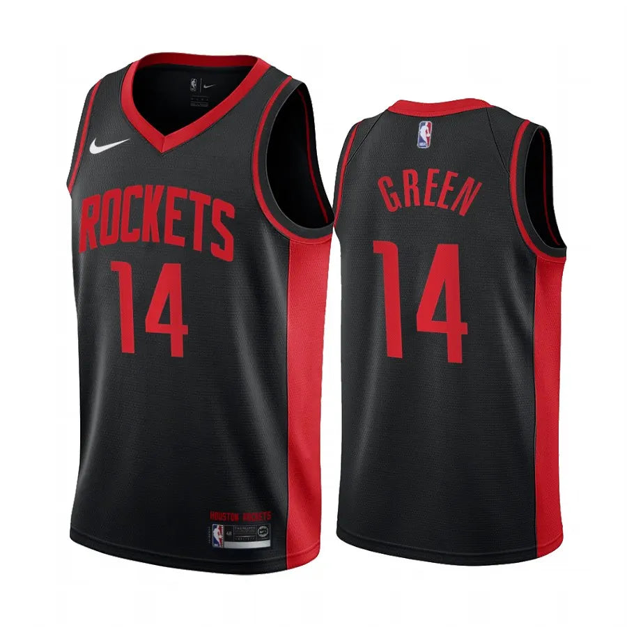 black Nike Jalen Green Rockets Jersey