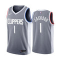 Clippers Gray Jackson Jersey