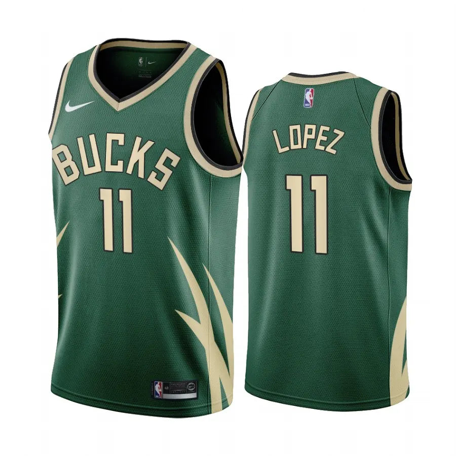 Brook Lopez Bucks Jersey nike