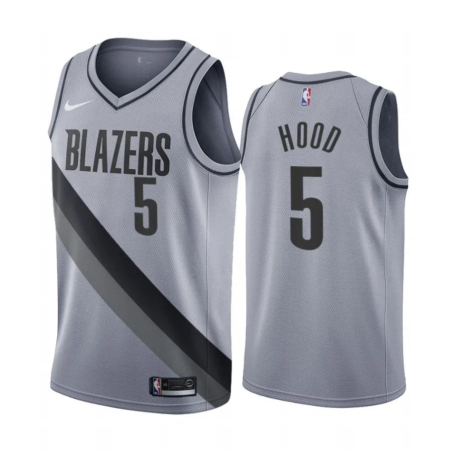 Nike Hood Blazers Gray Jersey