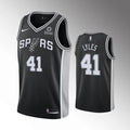 Spurs Lyles Black Jersey