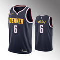 nike McGee Nuggets Navy Jersey