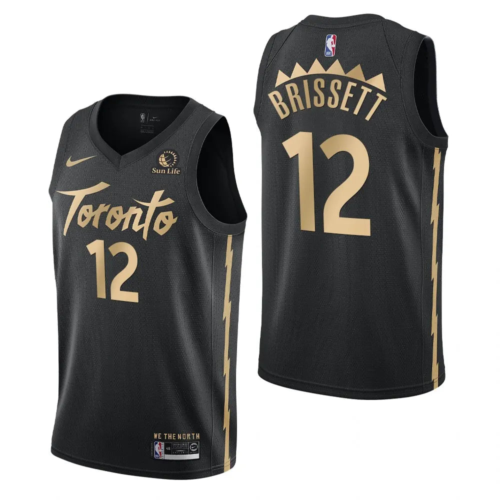 nike Brissett Raptors Black Jersey