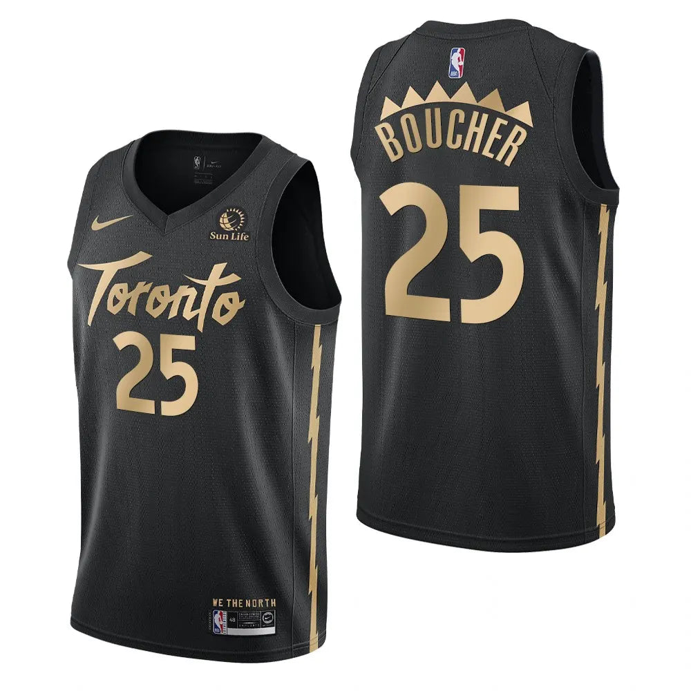 Boucher Raptors Black Jersey nike