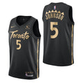 nike Johnson Raptors Black Jersey