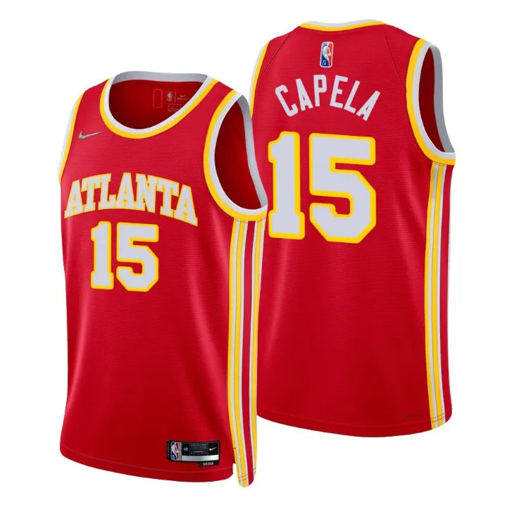 association Nike Capela Hawks Red Jersey