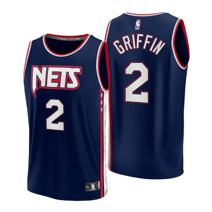 Griffin #2 Nets Jersey