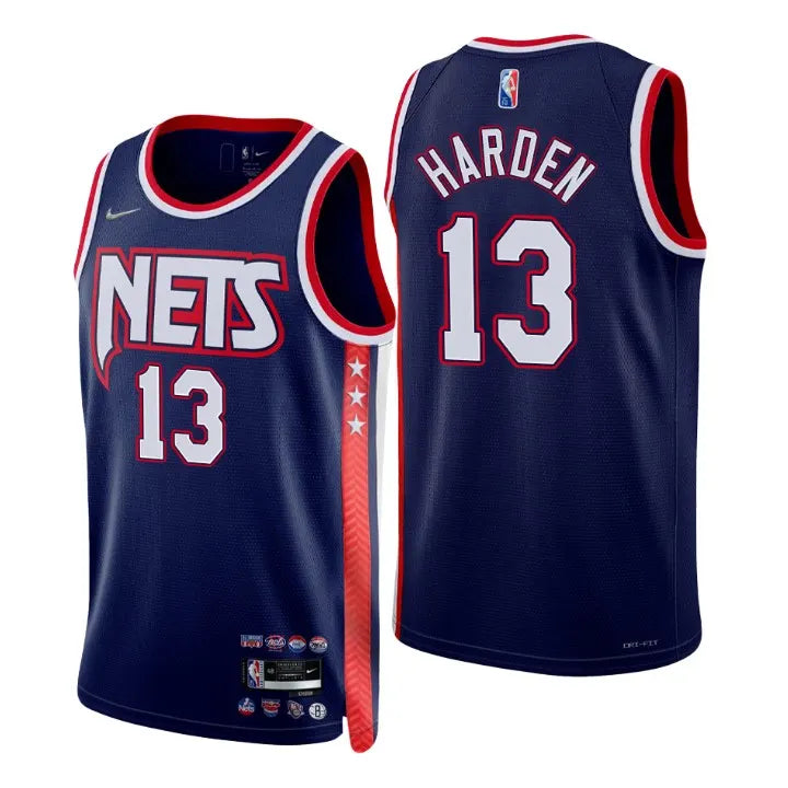 nike Harden Nets Navy Jersey
