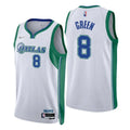 Nike Mavericks Green #8 Jersey