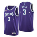 Davis Lakers Purple Jersey nike