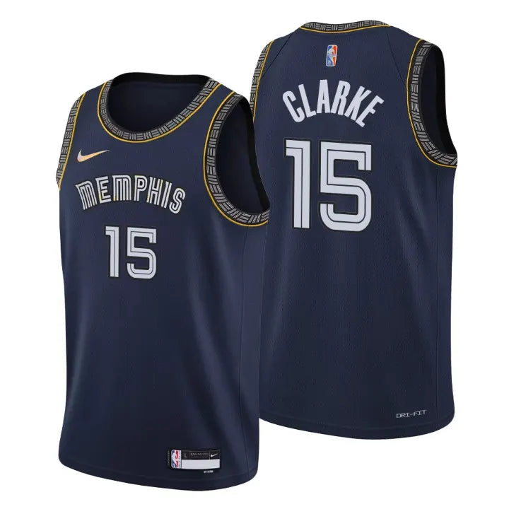 nike Clarke Grizzlies Navy Jersey