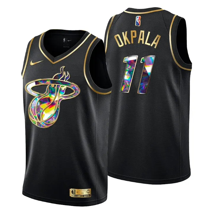 Okpala Heat Black Diamond Jersey