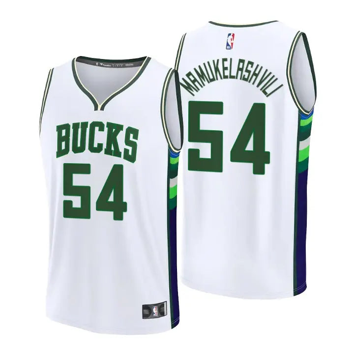 Fanatics Bucks Mamukelashvili Jersey