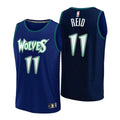 Timberwolves Reid #11 Blue Jersey