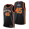 Nike Sims Knicks Black Jersey