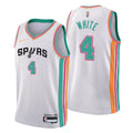fiesta Nike Spurs White Jersey