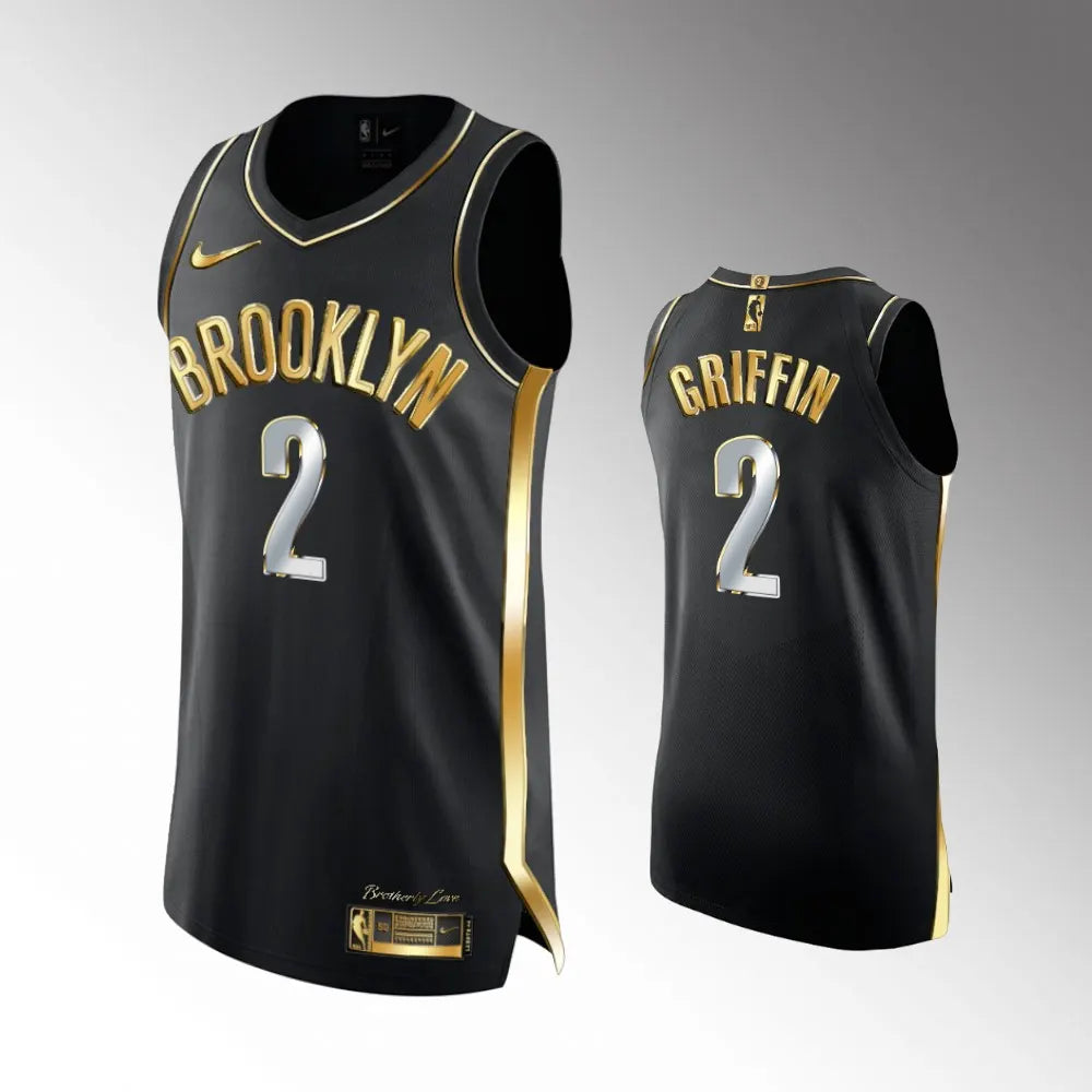 Griffin Nets Black Jersey nike statement