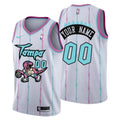 Tampa Dino White Custom Jersey