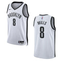 association Nike Mills Nets White Jersey