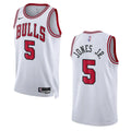 Bulls Jones Jr #5 Jersey