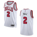 Nike Bulls Ball #2 White Jersey
