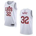 nike Wade Cavaliers White Jersey