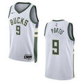 nike Portis Bucks White Jersey