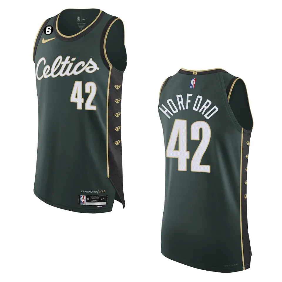 nike champions Horford Celtics Green Jersey