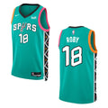 Spurs Roby Teal Jersey