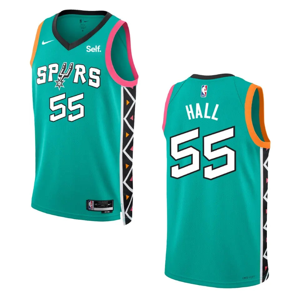 Nike Hall Spurs Teal Jersey