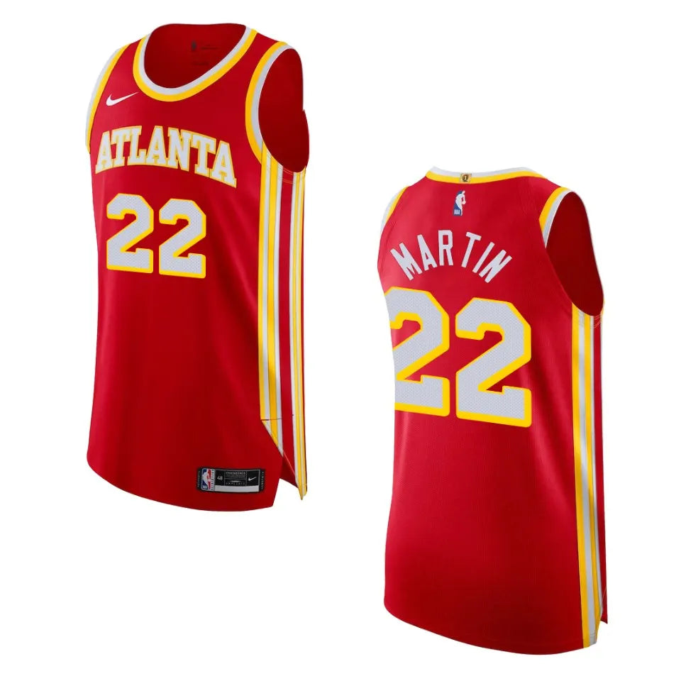 Hawks Martin #22 Red Jersey