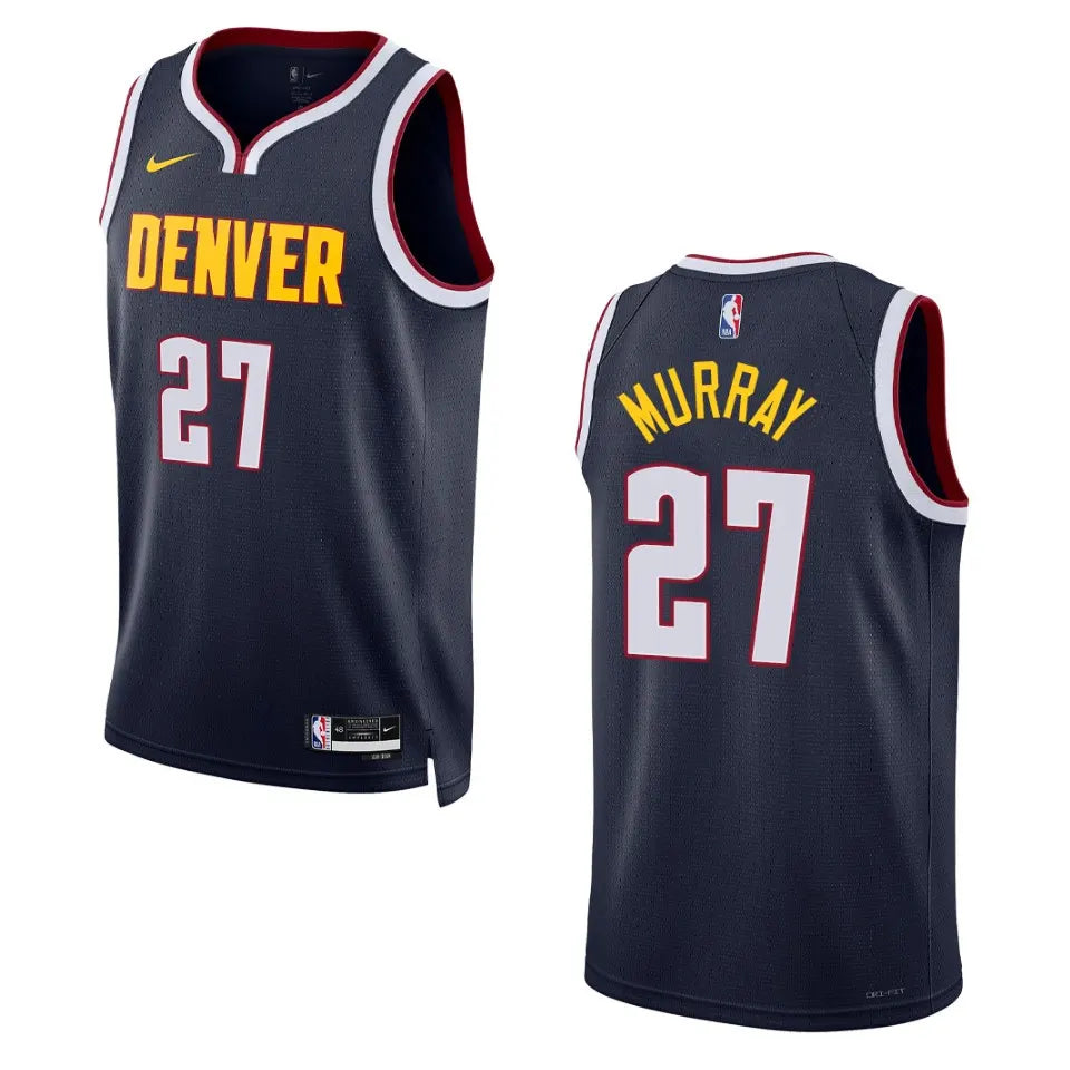 nike icon Murray Nuggets Navy Jersey